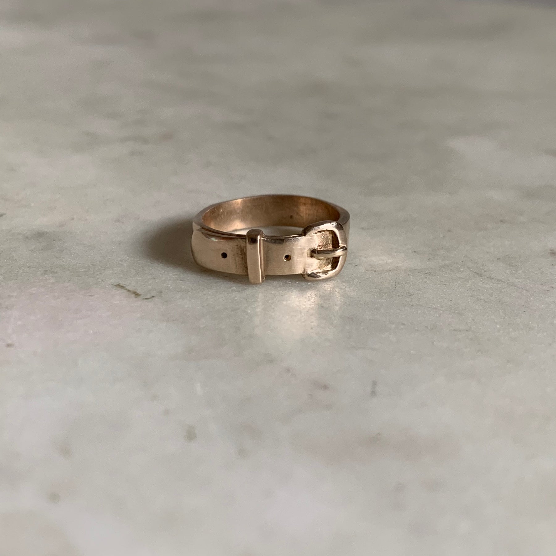 18K Gold Plated Adjustable Belt Buckle Ring, Belt Ring, Gold Band – The  Little Statement