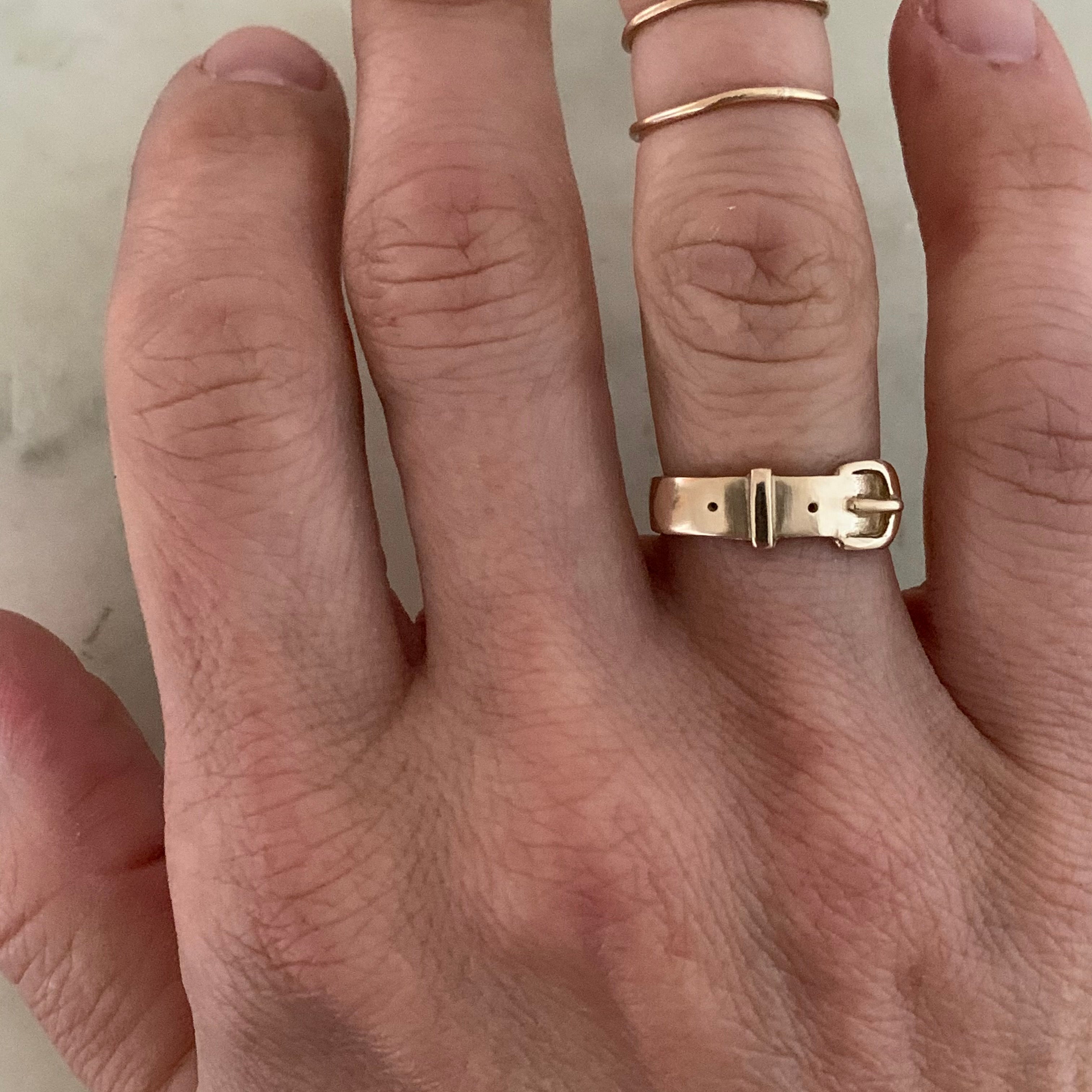 Belt Buckle Ring | MIMOSA Handcrafted