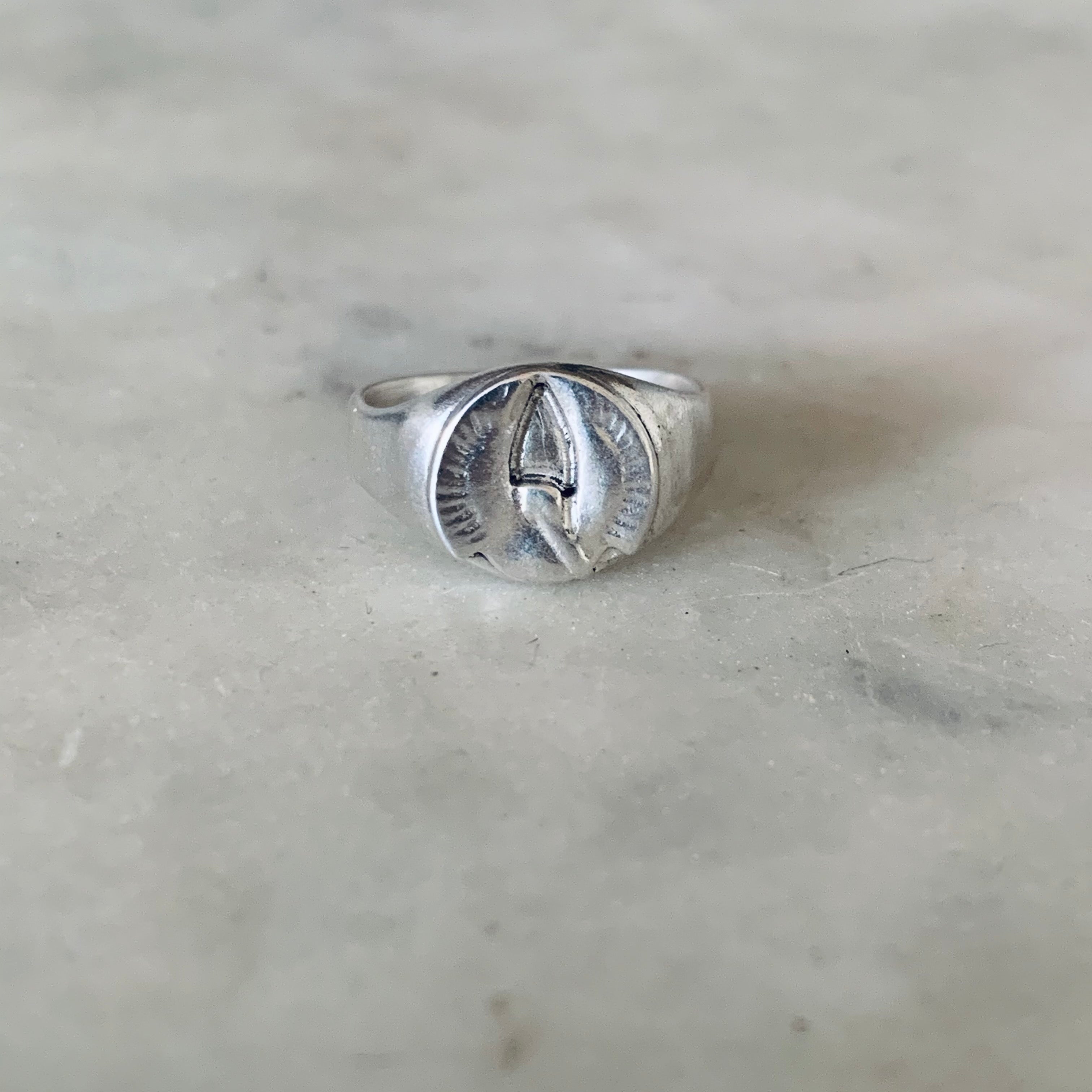 MISSOMA | Engravable Bevelled Signet Ring | Men | Lane Crawford