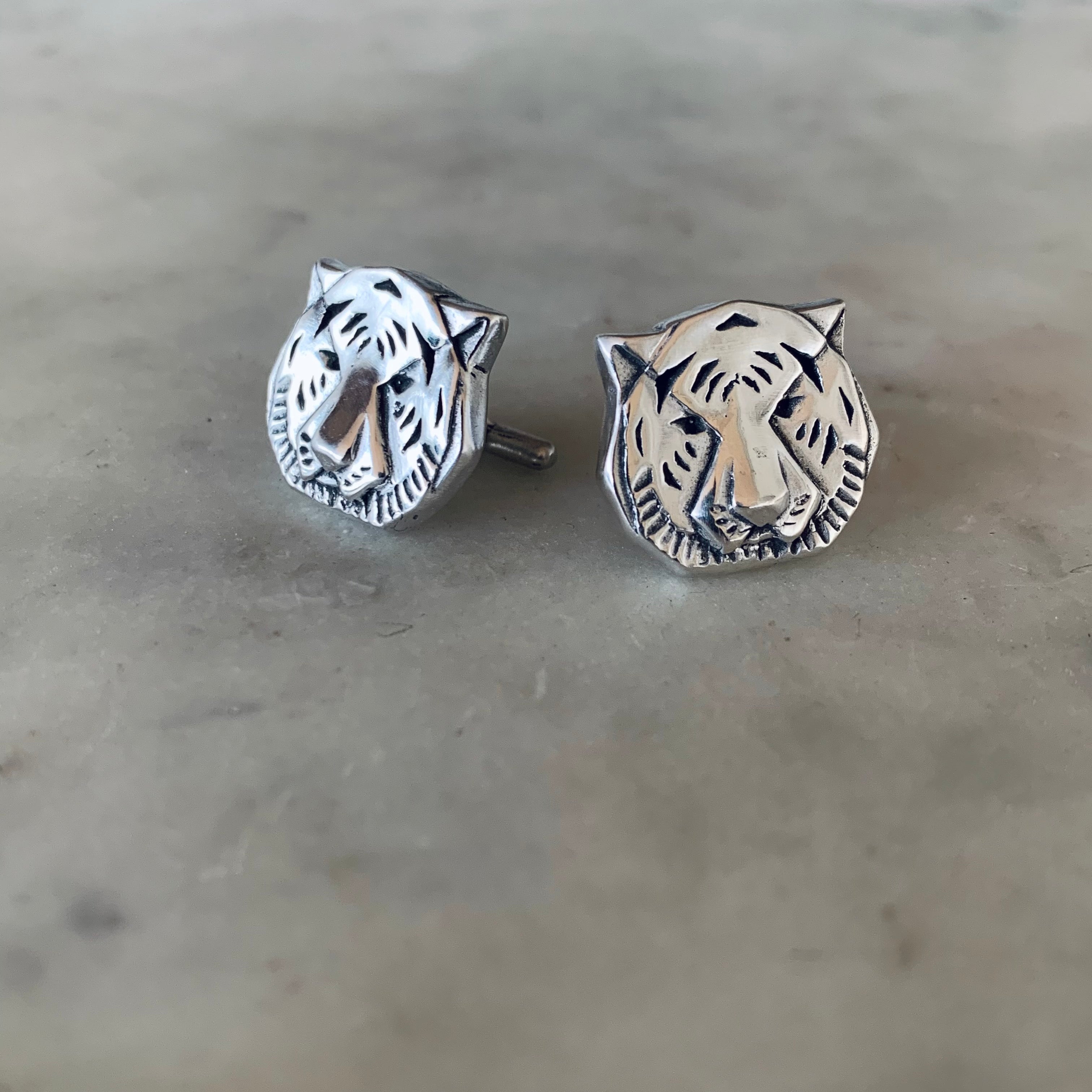 TIGER CUFFLINKS | MIMOSA Handcrafted