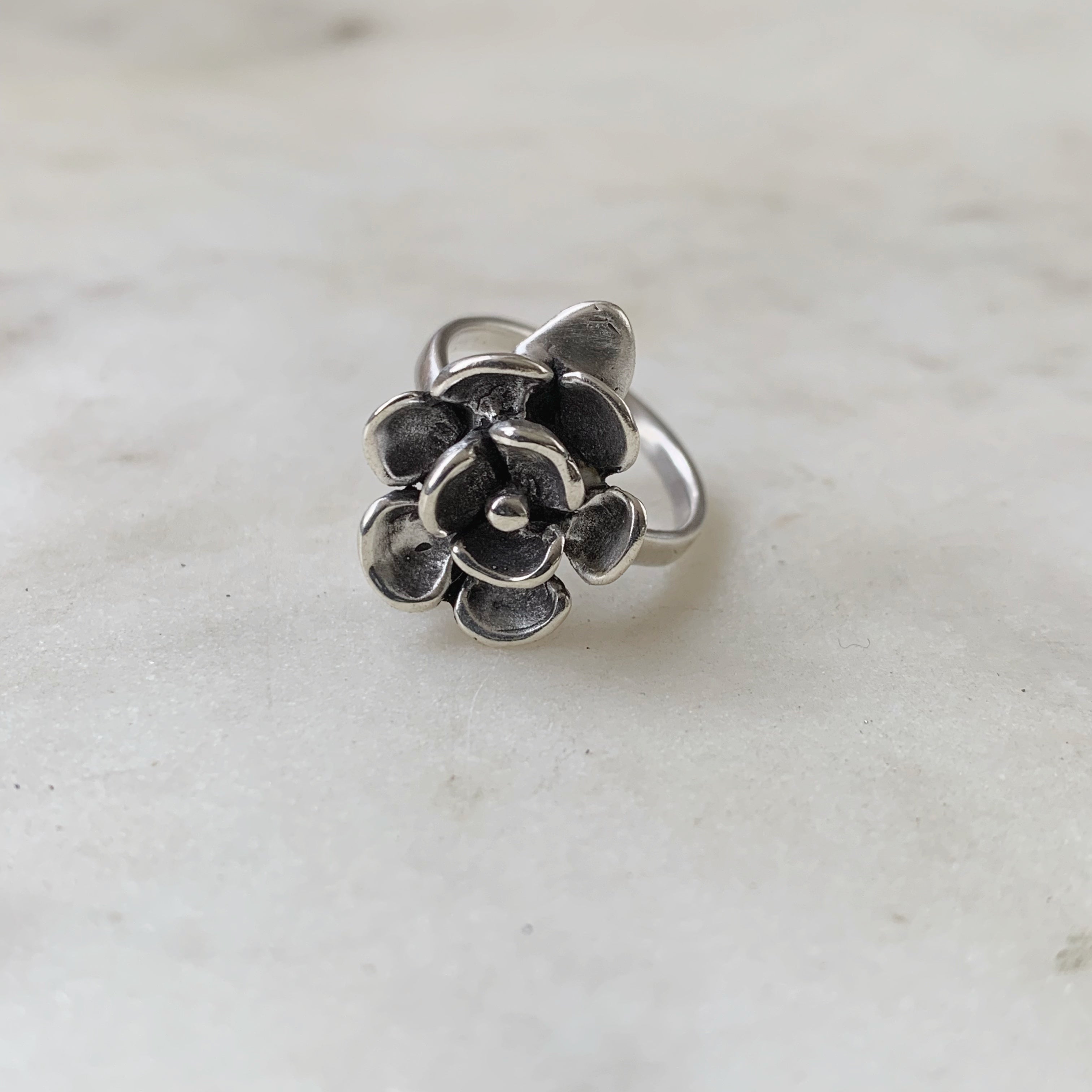 Magnolia Flower Ring | MIMOSA Handcrafted