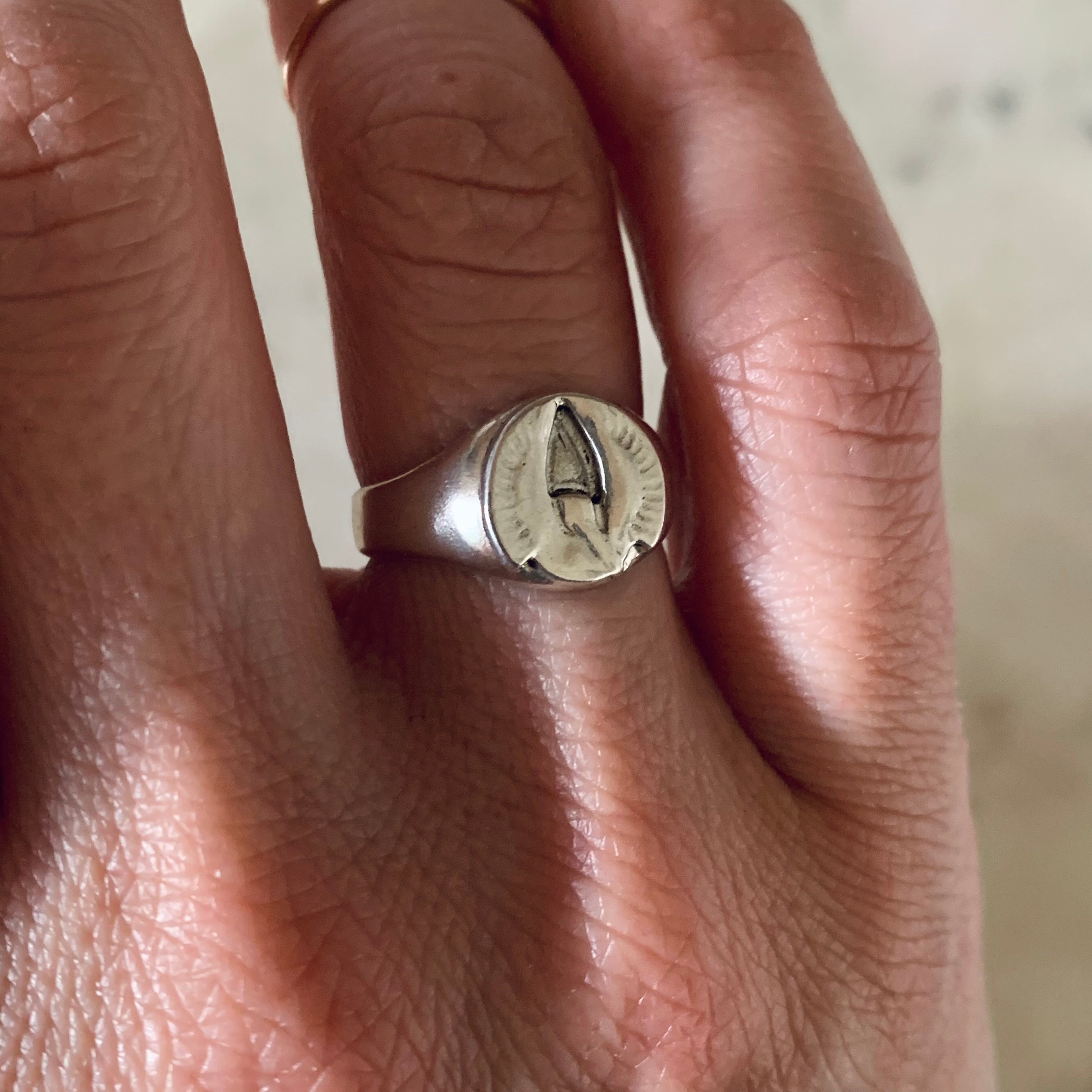Signet Pelican Ring | MIMOSA Handcrafted