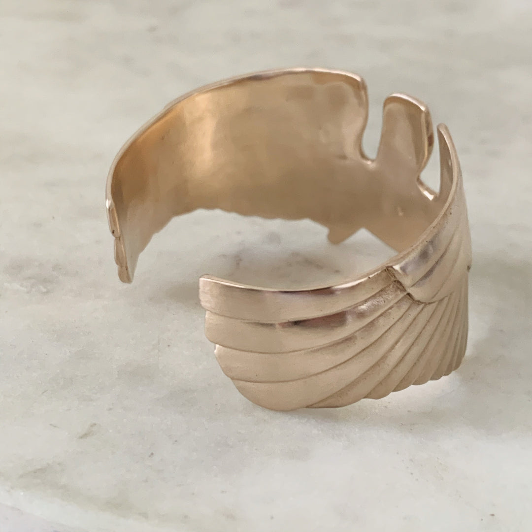 PELICAN CUFF BRACELET - MIMOSA Handcrafted Jewelry