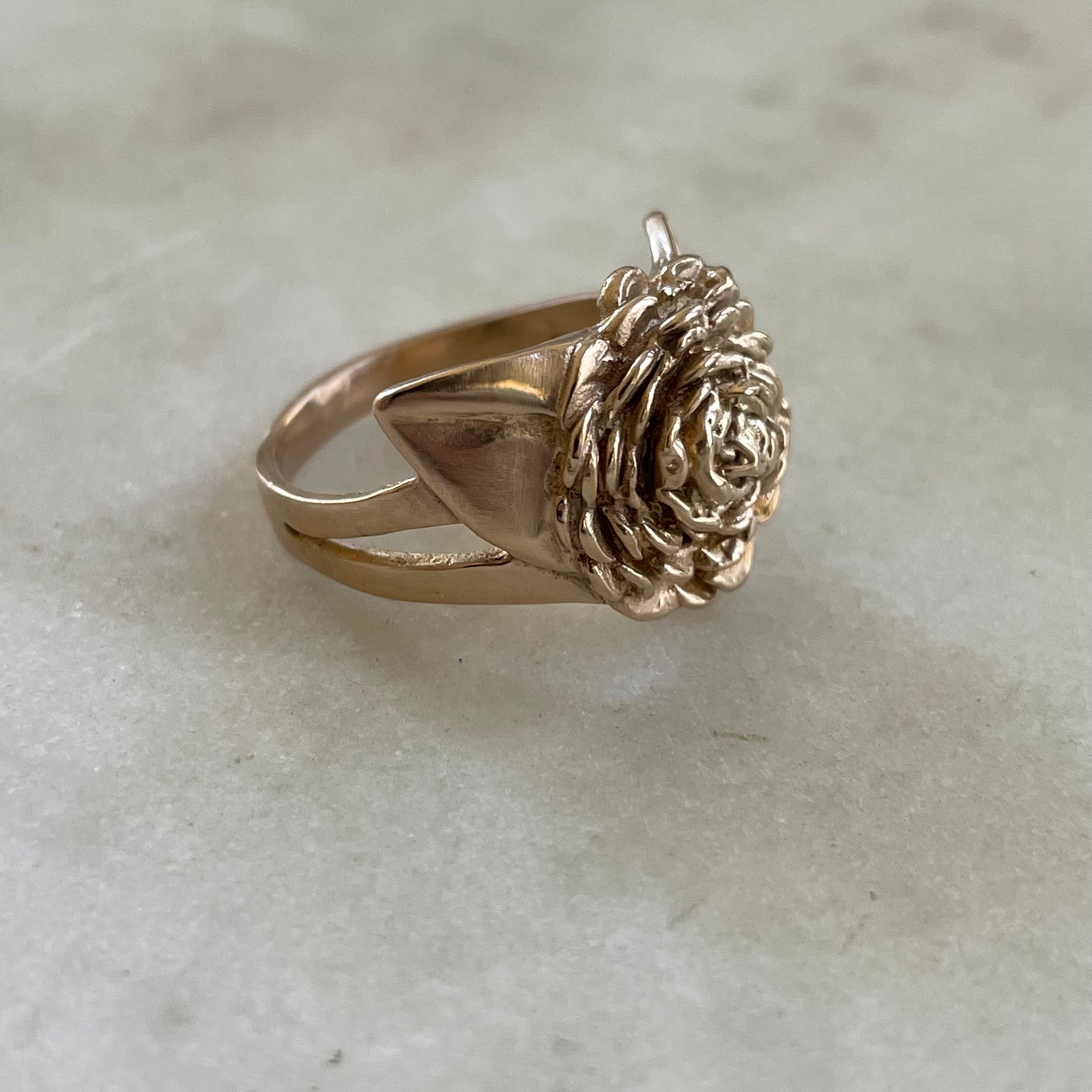 Camellia Flower Ring | MIMOSA Handcrafted