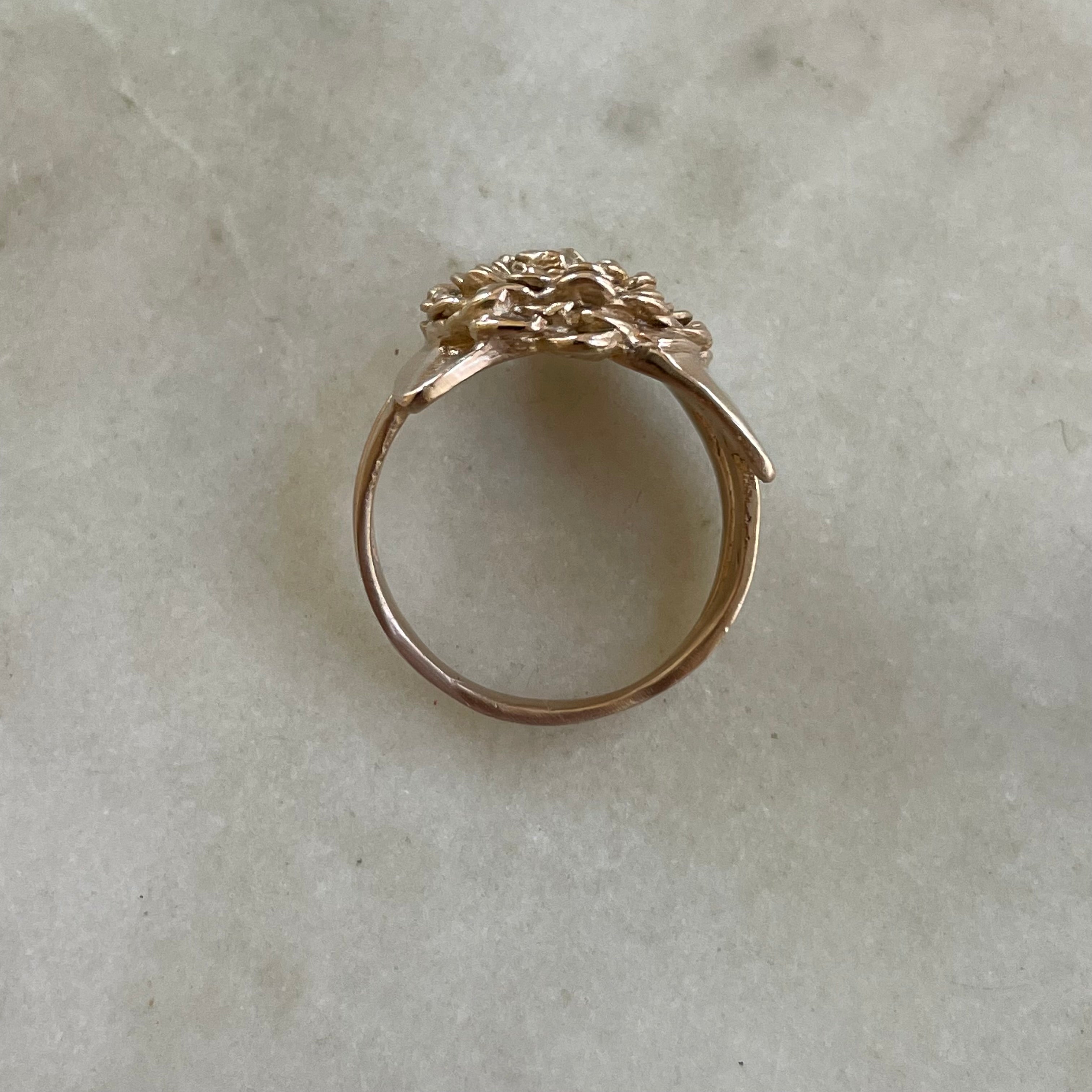Camellia Flower Ring | MIMOSA Handcrafted