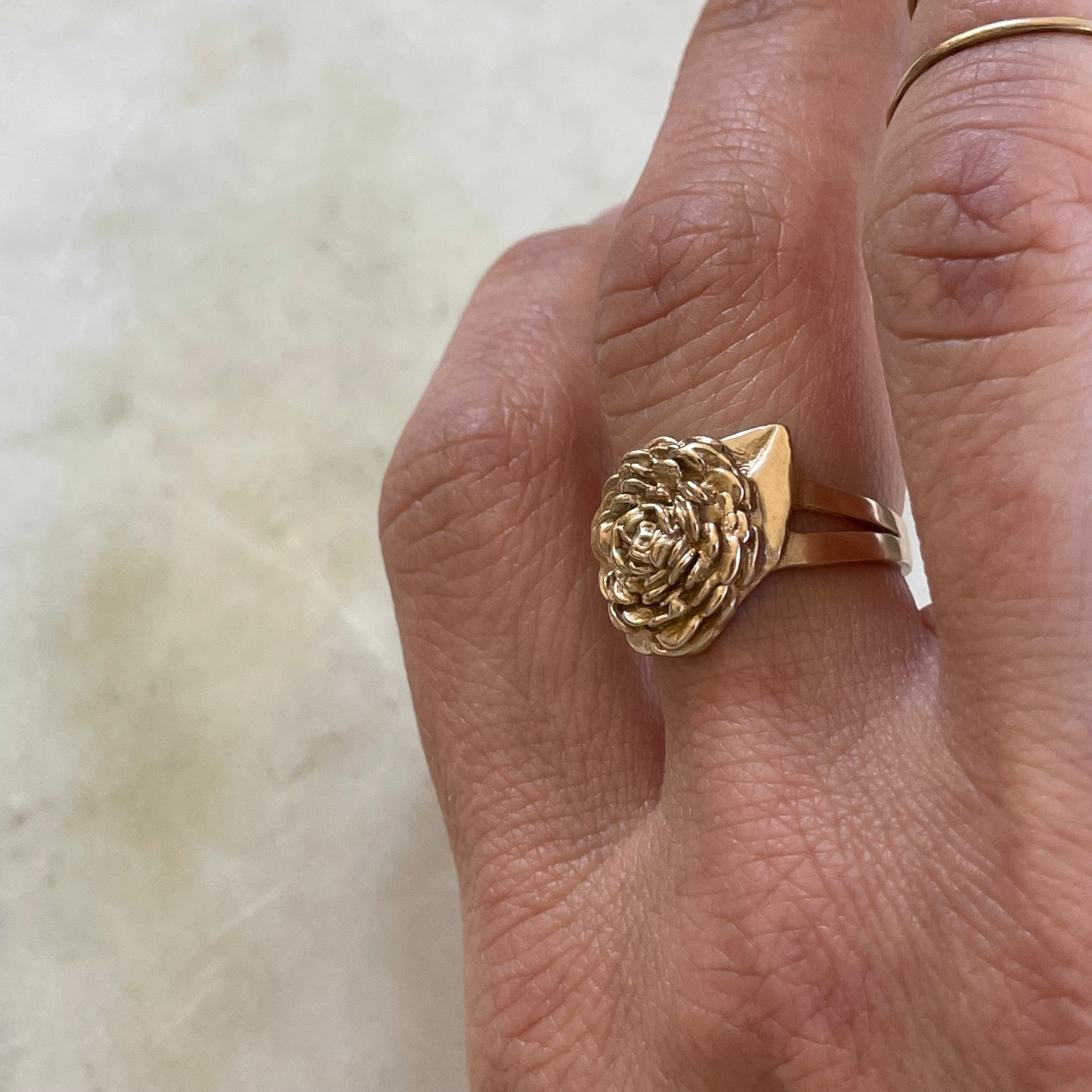 Camellia Flower Ring | MIMOSA Handcrafted