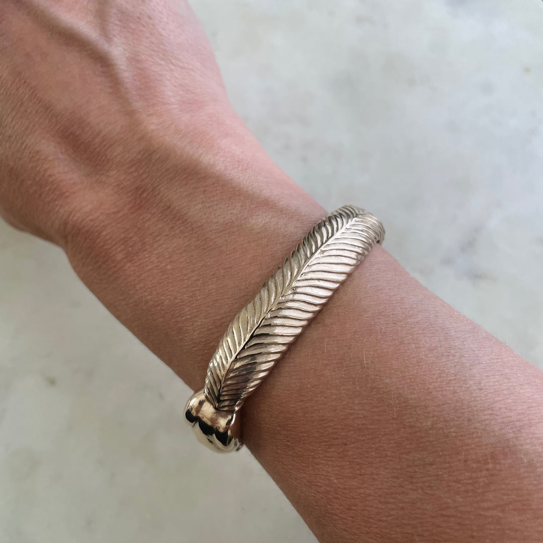 Person wearing the Squirrel Bracelet | MIMOSA Handcrafted