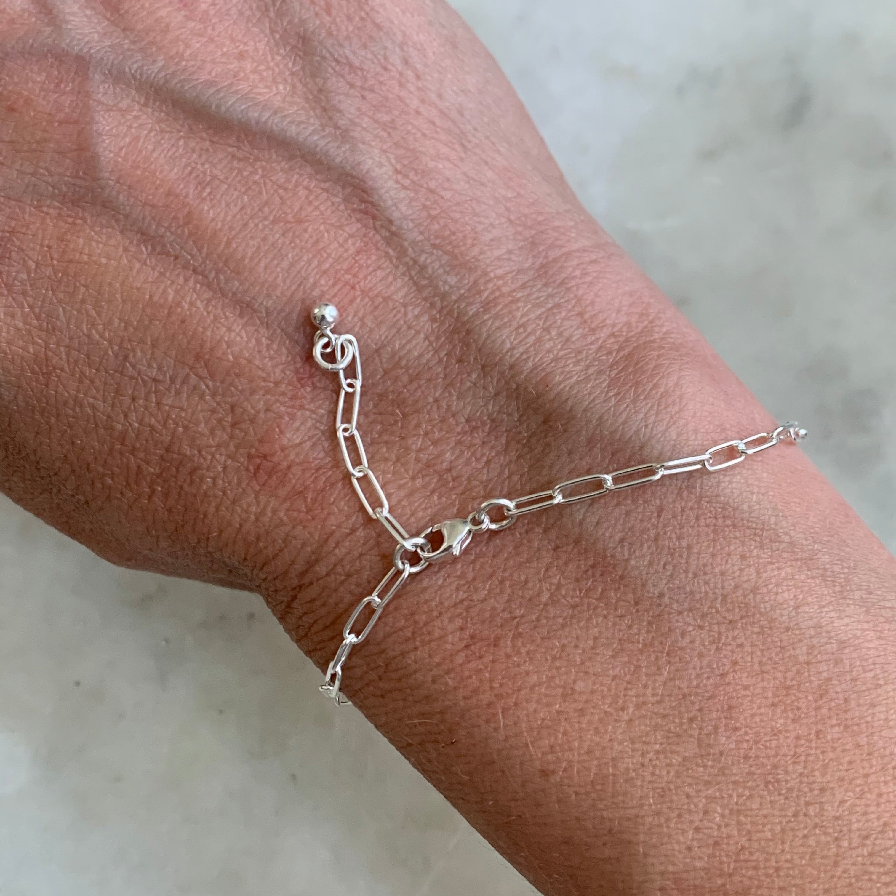 Womens chain bracelet online silver