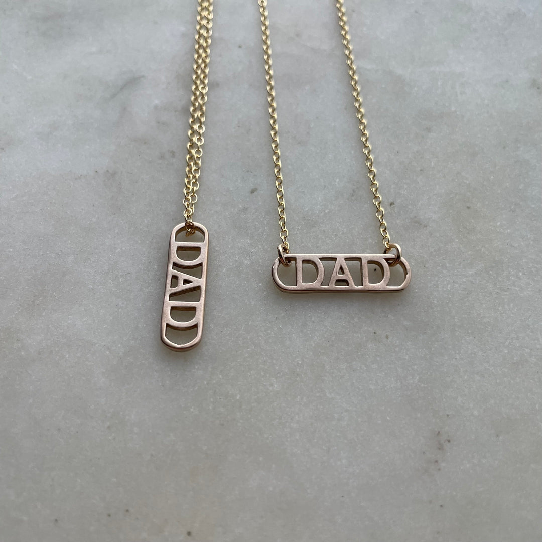 Dad Necklace MIMOSA Handcrafted - Main Image