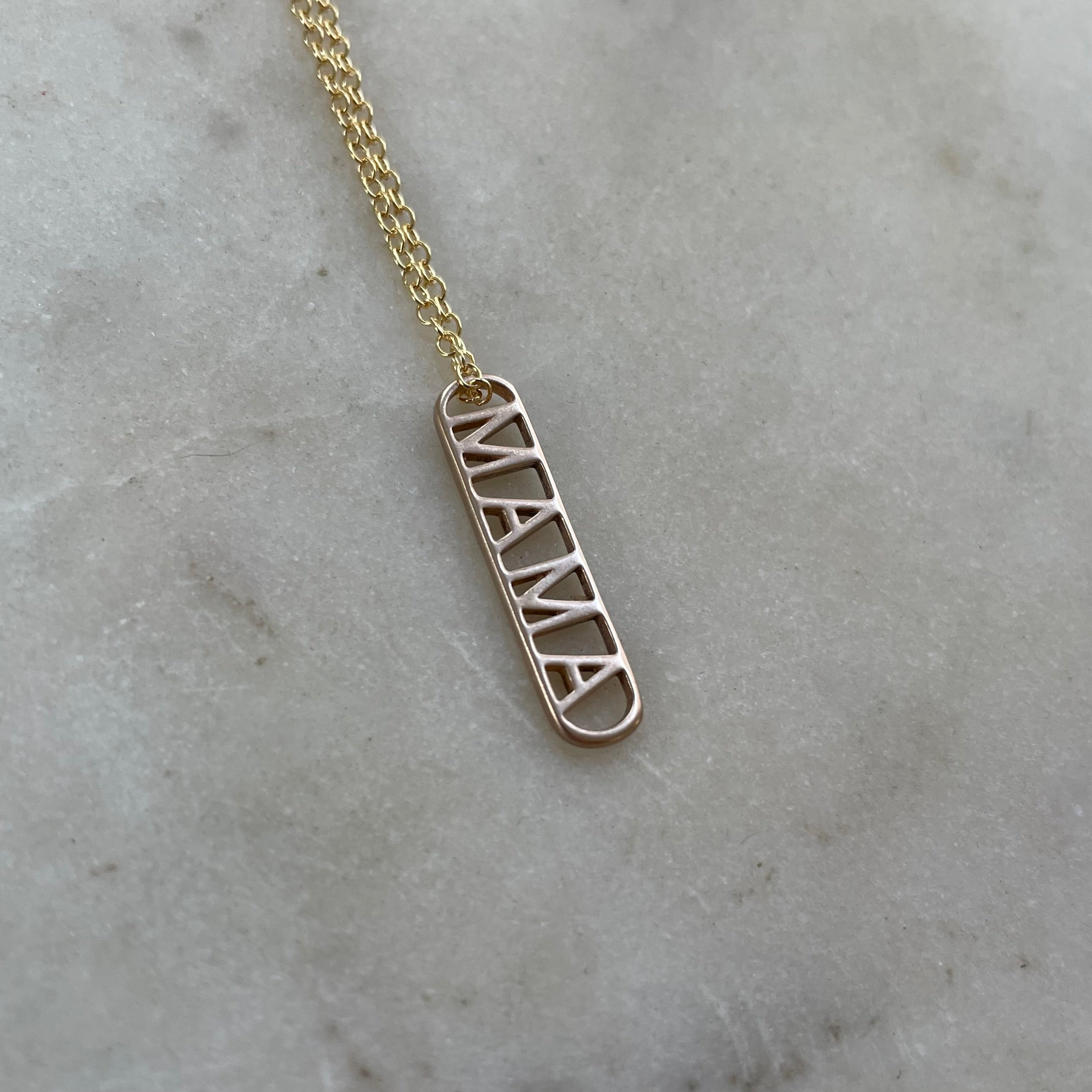 Mama Name Necklace | MIMOSA Handcrafted