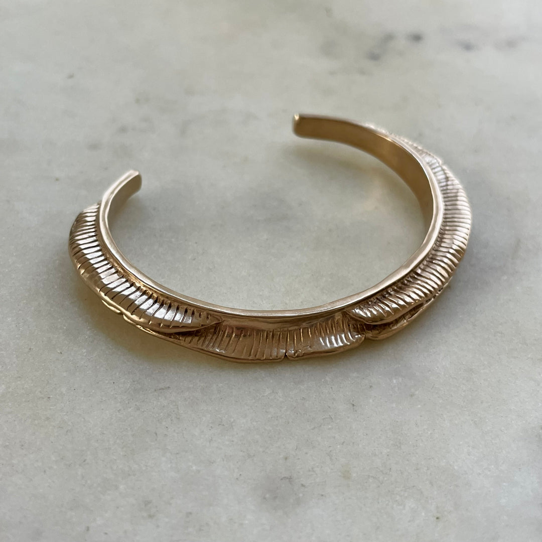 MIMOSA Handcrafted's Bronze Mushroom Bracelet