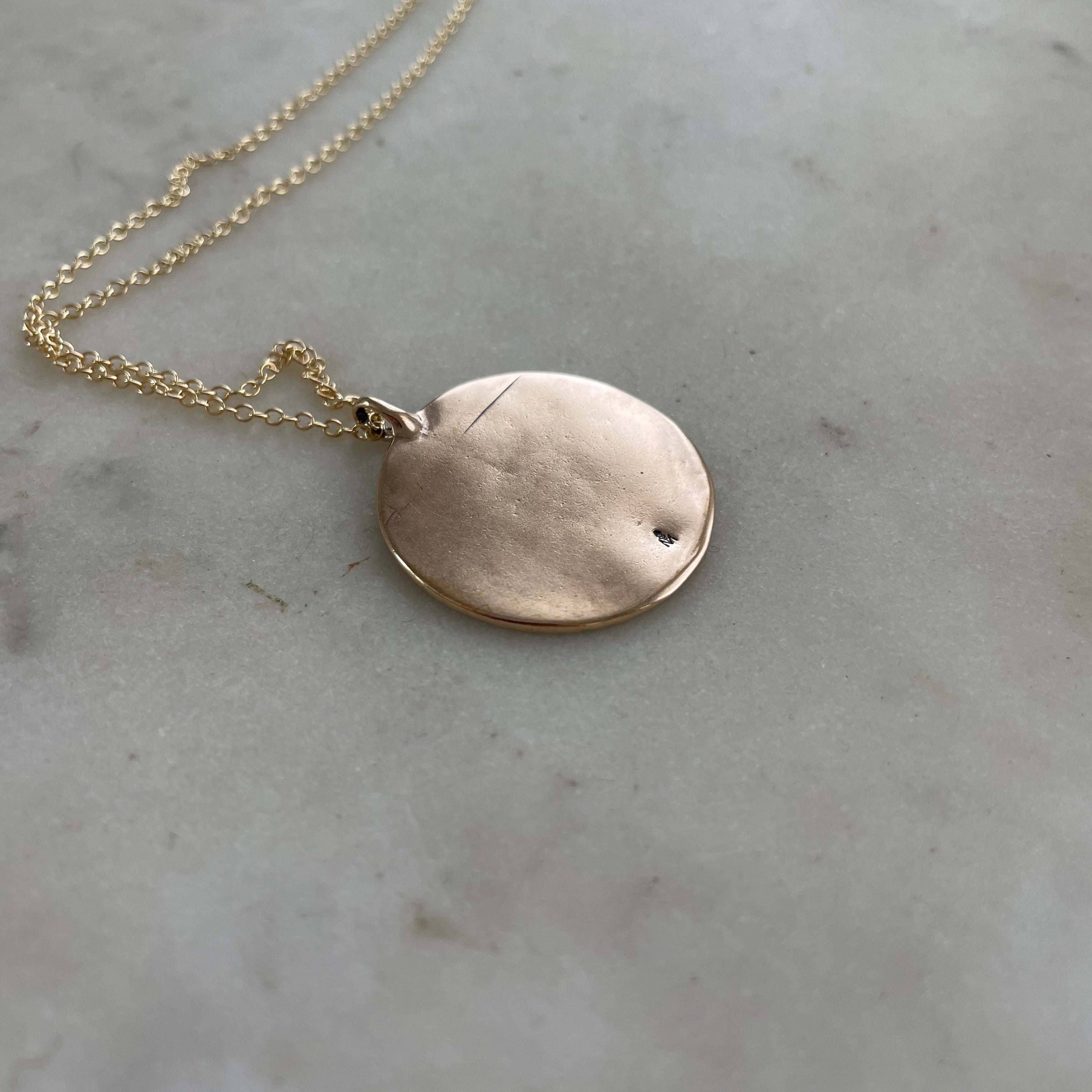 Large You Are My Sunshine Necklace | MIMOSA Handcrafted