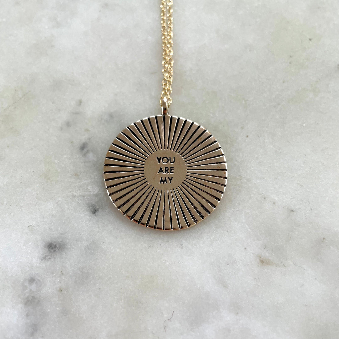 Small Louisiana Wild Necklace | Mimosa Handcrafted Bronze