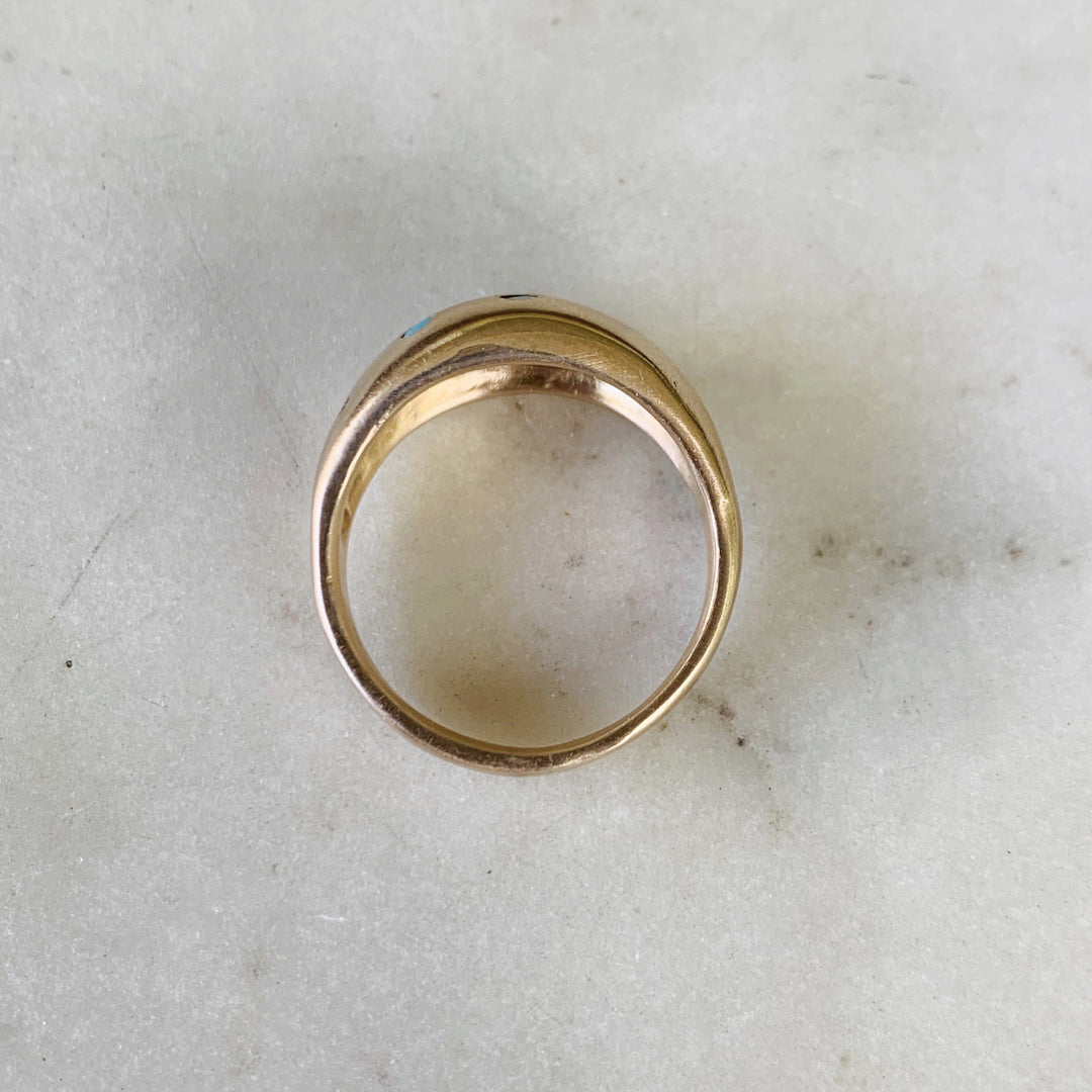 THE AMANDA RING — 5 TURQUOISE STONES - MIMOSA Handcrafted Jewelry