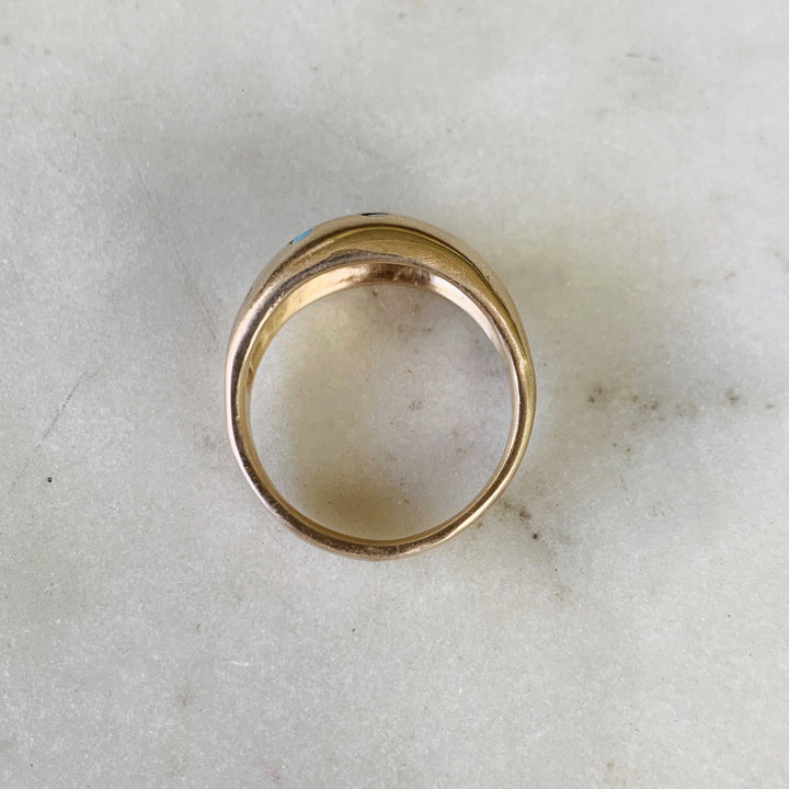 THE AMANDA RING — 3 TURQUOISE STONES - MIMOSA Handcrafted Jewelry